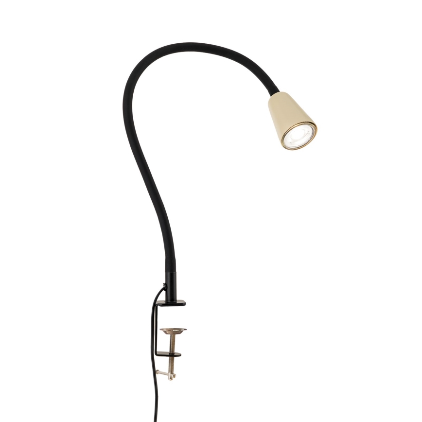 Lokana galda lampa ar skavu DOTTY 1xGU10/10W/230V bēša/melna