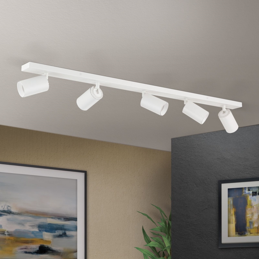 Prožektors SEAN 5xGU10/13W/230V, balts