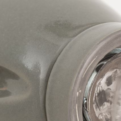 Sienas gaismeklis FROST 1xE27/60W/230V pelēks