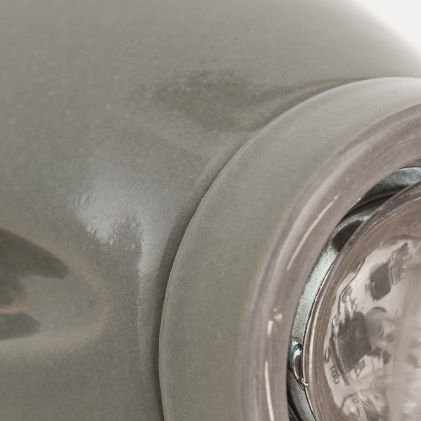 Sienas gaismeklis FROST 1xE27/60W/230V pelēks