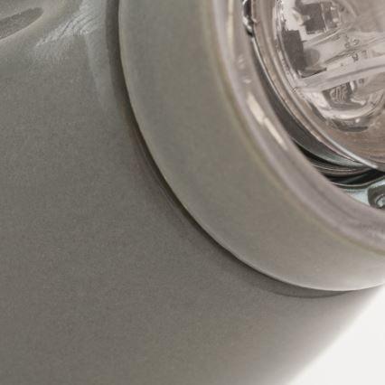 Sienas gaismeklis FROST 1xE27/60W/230V pelēks