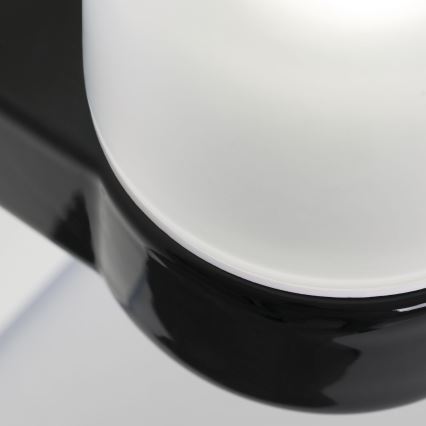 Sienas lampa OSTIA 1xE27/40W/230V melna