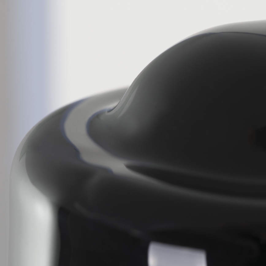 Sienas lampa OSTIA 1xE27/40W/230V melna