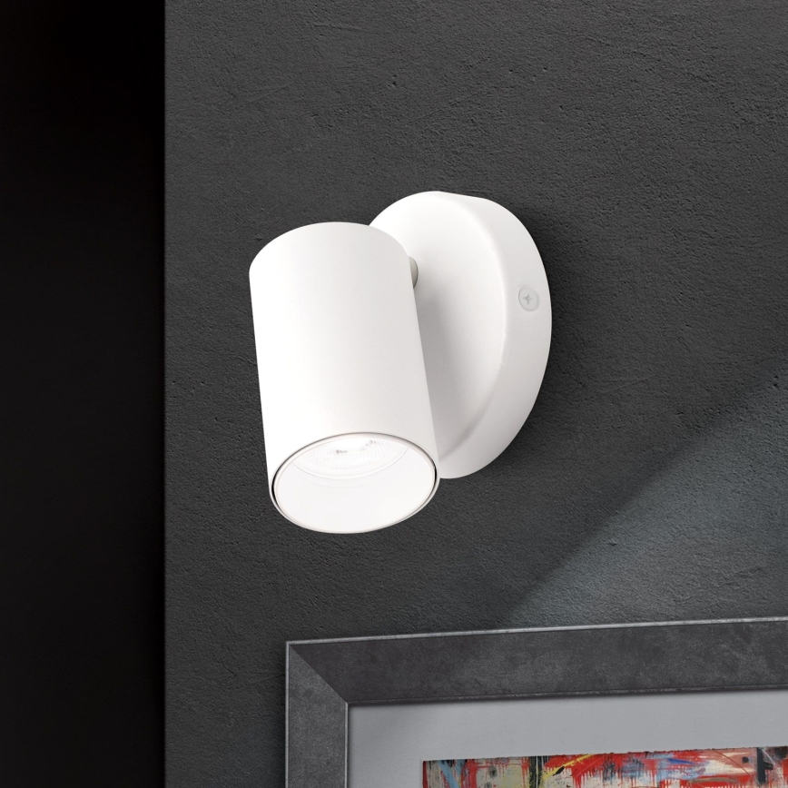 Sienas virziena gaismeklis SEAN 1xGU10/13W/230V balts