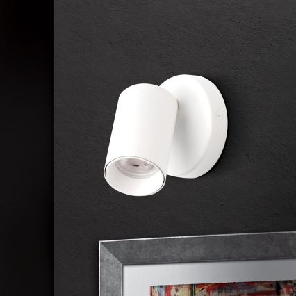 Sienas virziena gaismeklis SEAN 1xGU10/13W/230V balts