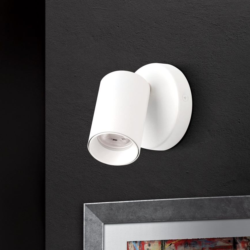 Sienas virziena gaismeklis SEAN 1xGU10/13W/230V balts