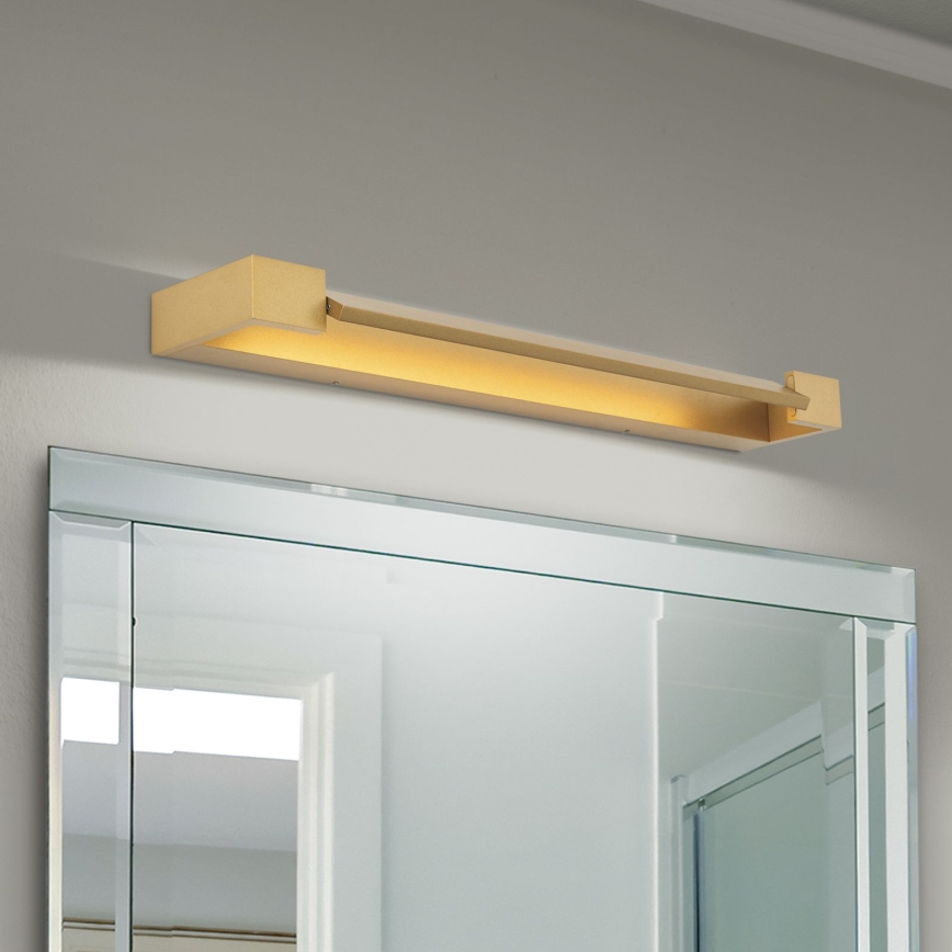LED Vannas istabas spoguļa apgaismojums MARILYN LED/18W/230V 60 cm IP44 zelta