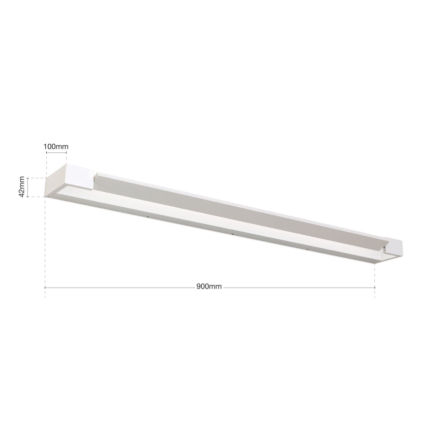 LED Vannas istabas spoguļa apgaismojums MARILYN LED/24W/230V 90 cm IP44 balta
