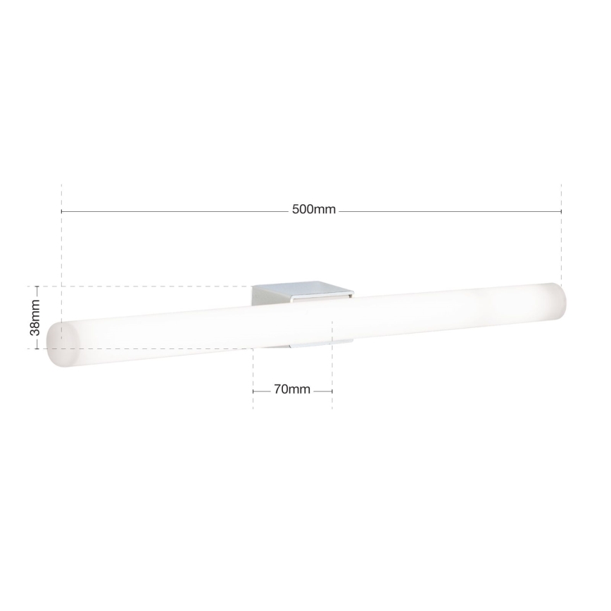 LED Sienas lampa VISAGIST 1xS14d/8W/230V balta