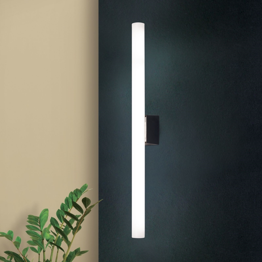 LED Sienas lampa VISAGIST 1xS14d/8W/230V melna