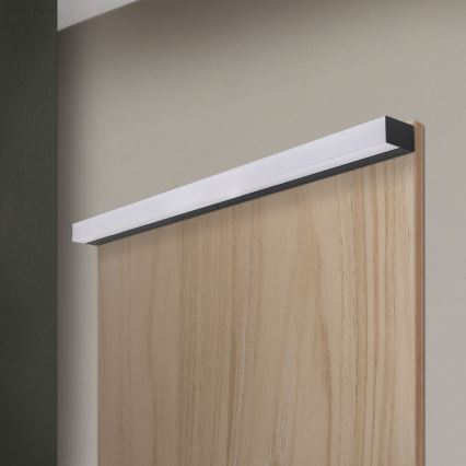 LED Vannas istabas spoguļa apgaismojums HORIZON LED/18W/230V 3000/4000K 90 cm IP44 melna