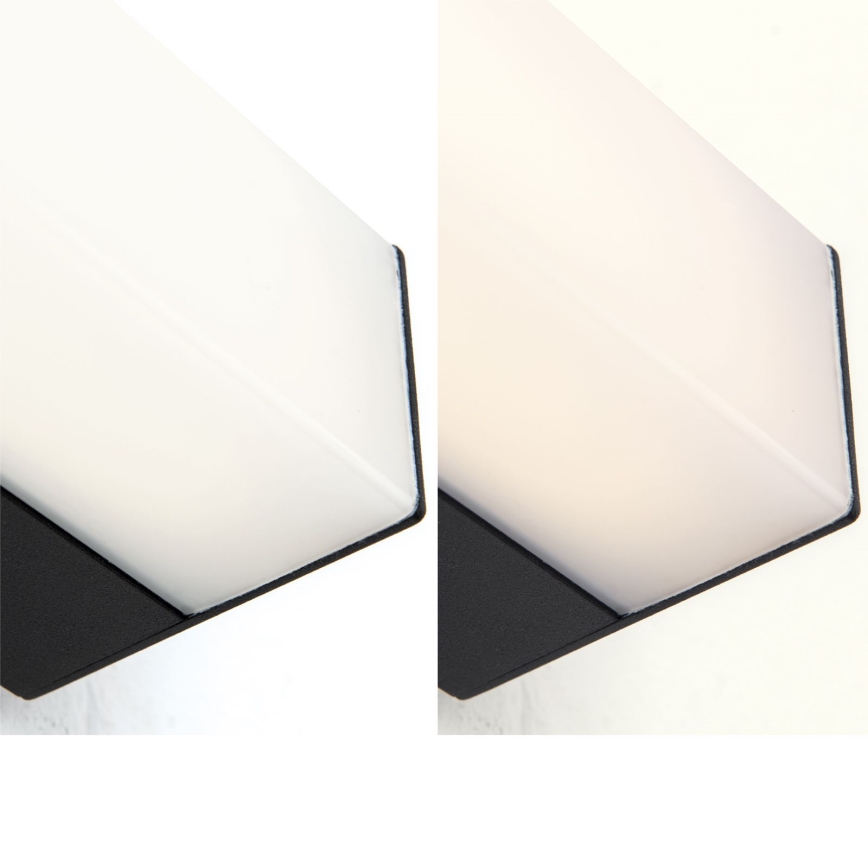LED Vannas istabas spoguļa apgaismojums HORIZON LED/18W/230V 3000/4000K 90 cm IP44 melna