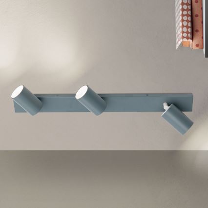 virziena gaismeklis PENN 3xGU10/13W/230V pelēks