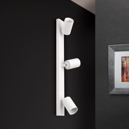 Spot gaismeklis SEAN 3xGU10/13W/230V balts