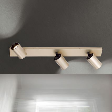 virziena gaismeklis SEAN 3xGU10/13W/230V zelta