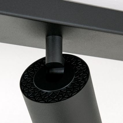 Virziena gaismeklis SEAN 6xGU10/13W/230V melns