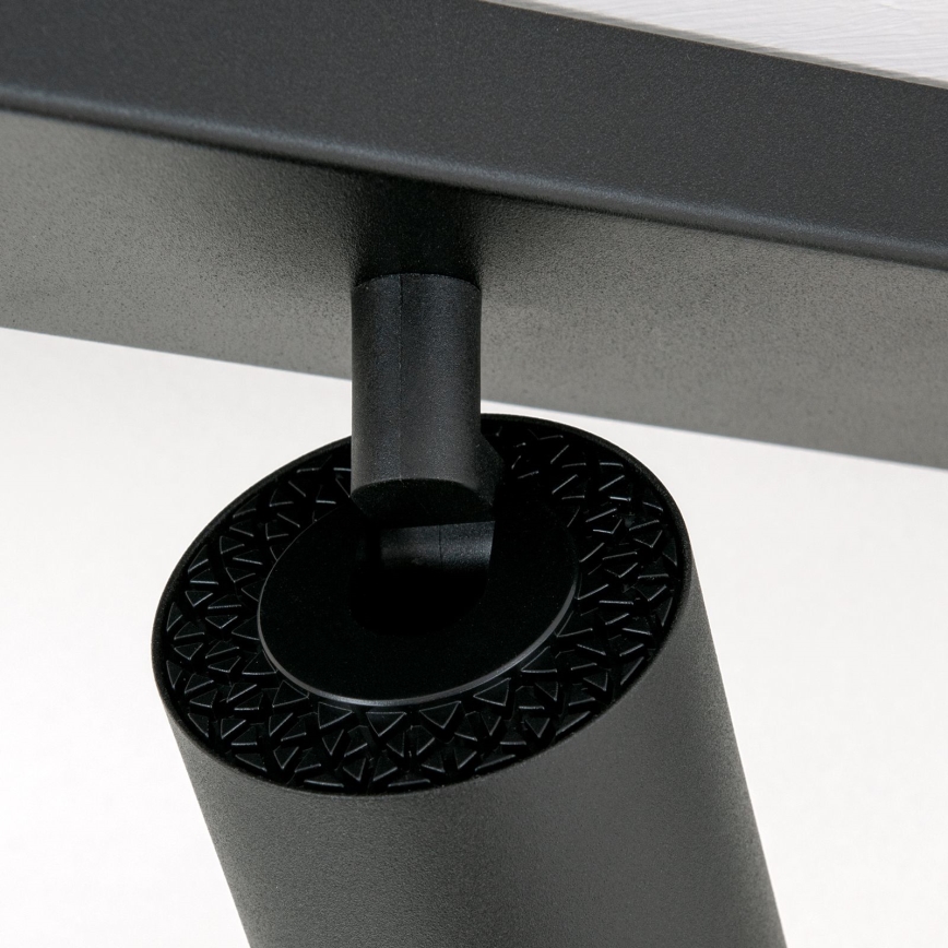 Virziena gaismeklis SEAN 6xGU10/13W/230V melns