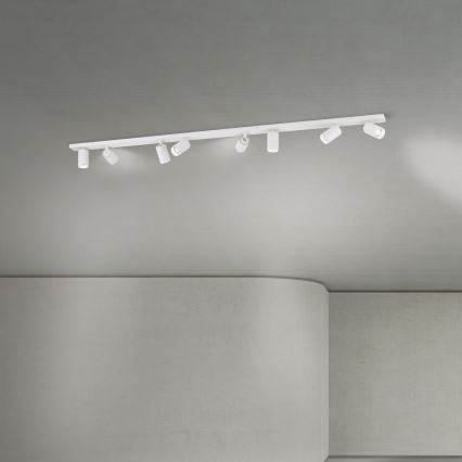 Virziena gaismeklis SEAN 8xGU10/13W/230V balts