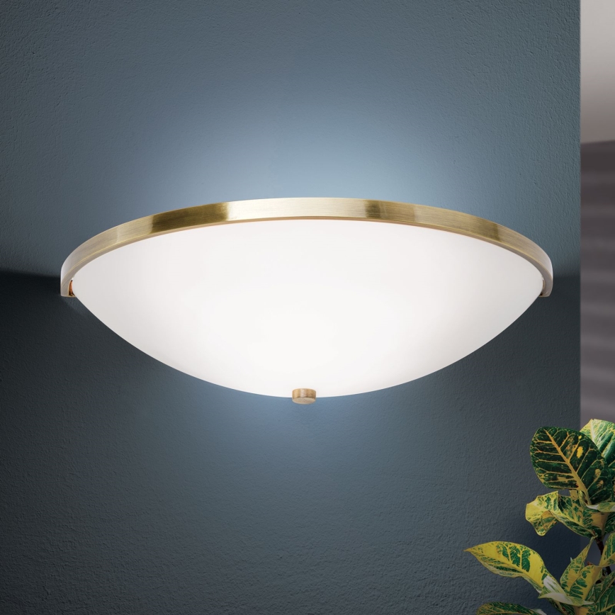 Sienas lampa AIDA 1xE14/40W/230V bronza/patina