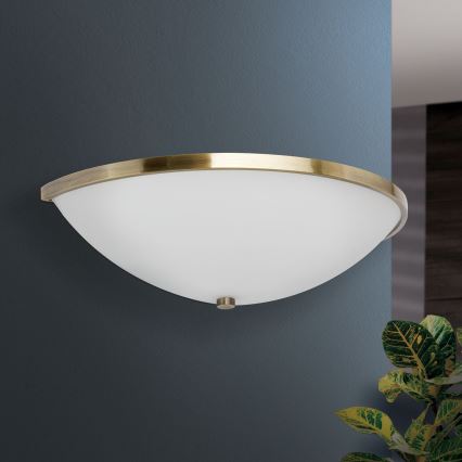 Sienas lampa AIDA 1xE14/40W/230V bronza/patina