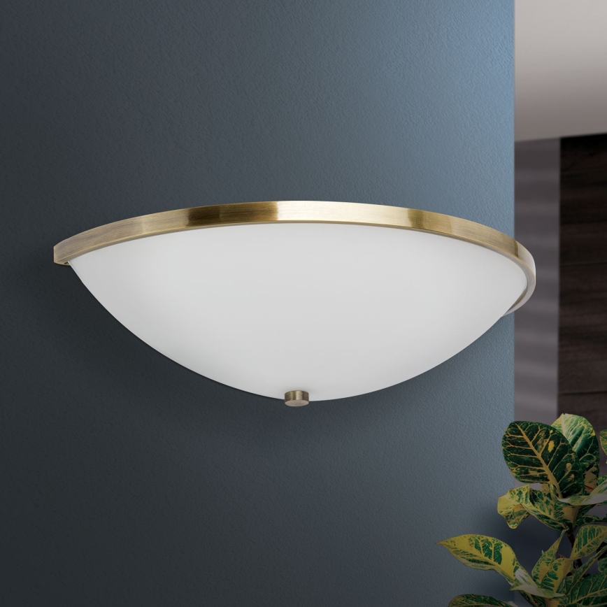 Sienas lampa AIDA 1xE14/40W/230V bronza/patina