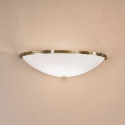 Sienas lampa AIDA 1xE14/40W/230V bronza/patina