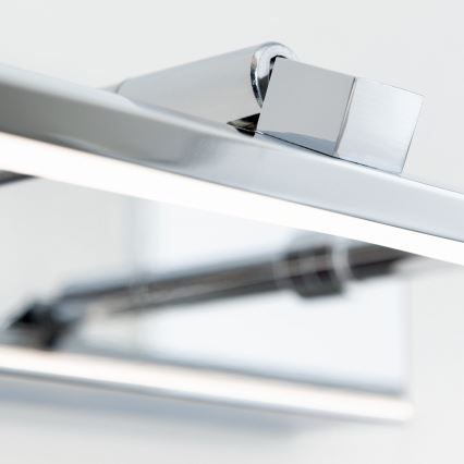LED Attēla lampa PUBLIO LED/15W/230V 75 cm spīdīgi hromēts