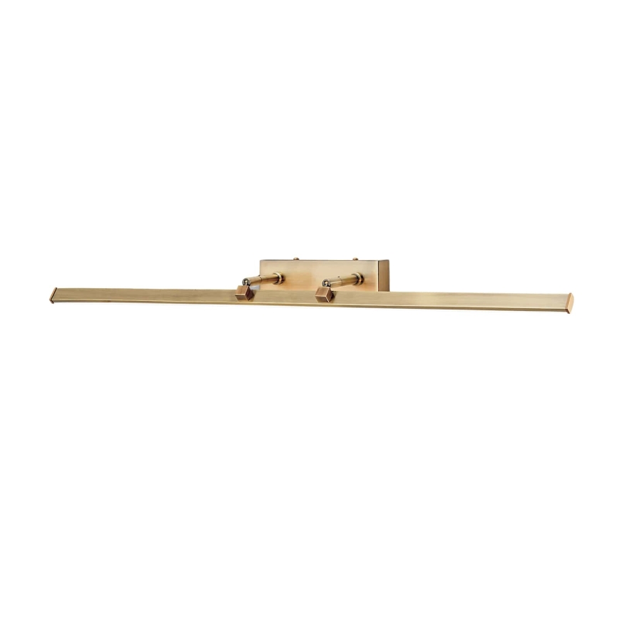 LED Attēla lampa PUBLIO LED/15W/230V 75 cm zelta/patina