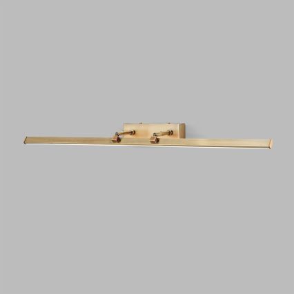 LED Attēla lampa PUBLIO LED/15W/230V 75 cm zelta/patina