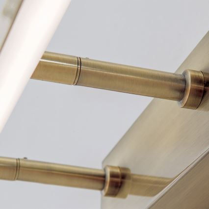LED Attēla lampa PUBLIO LED/15W/230V 75 cm zelta/patina