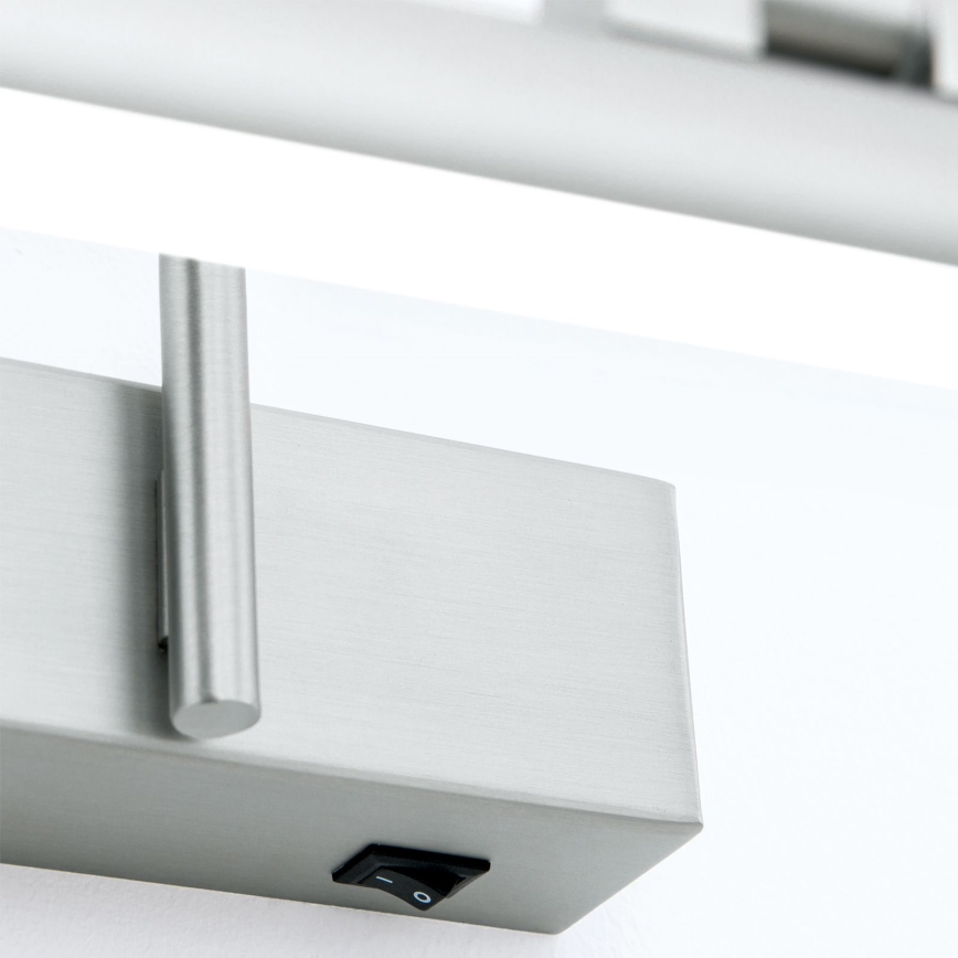 LED Attēla lampa PORTRAIT LED/6W/230V 30 cm matēts hroms