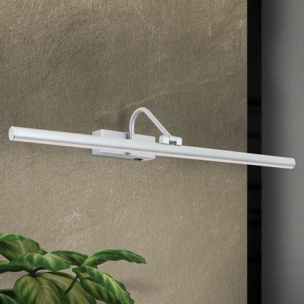 LED Attēla lampa PORTRAIT LED/12W/230V 60 cm matēts hroms