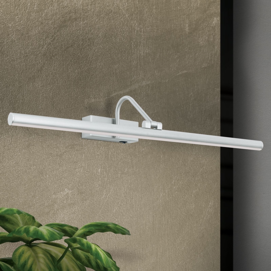 LED Attēla lampa PORTRAIT LED/12W/230V 60 cm matēts hroms