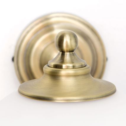 Sienas lampa OLD LAMP 1xE27/40W/230V balta/misiņš