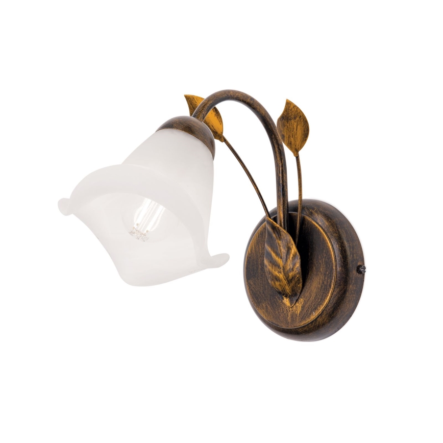 Sienas lampa SISI 1xE14/40W/230V bronza/patina