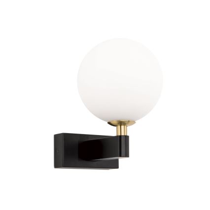 Vannas istabas sienas lampa MARA 1xG9/20W/230V IP44 melna