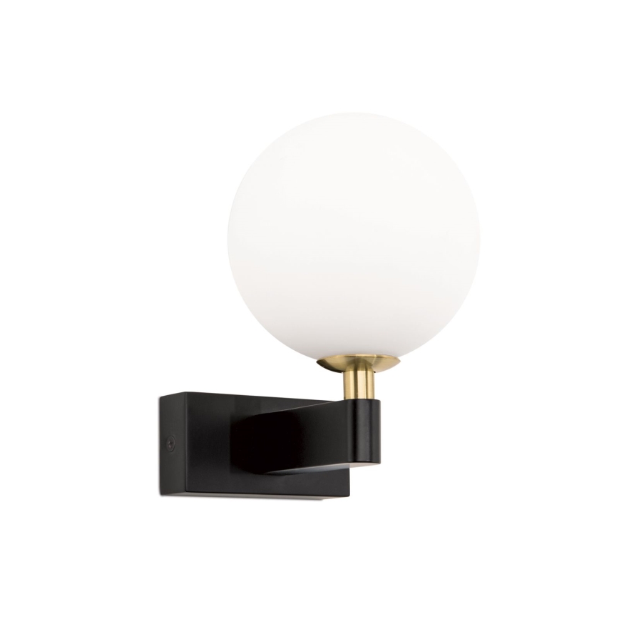 Vannas istabas sienas lampa MARA 1xG9/20W/230V IP44 melna