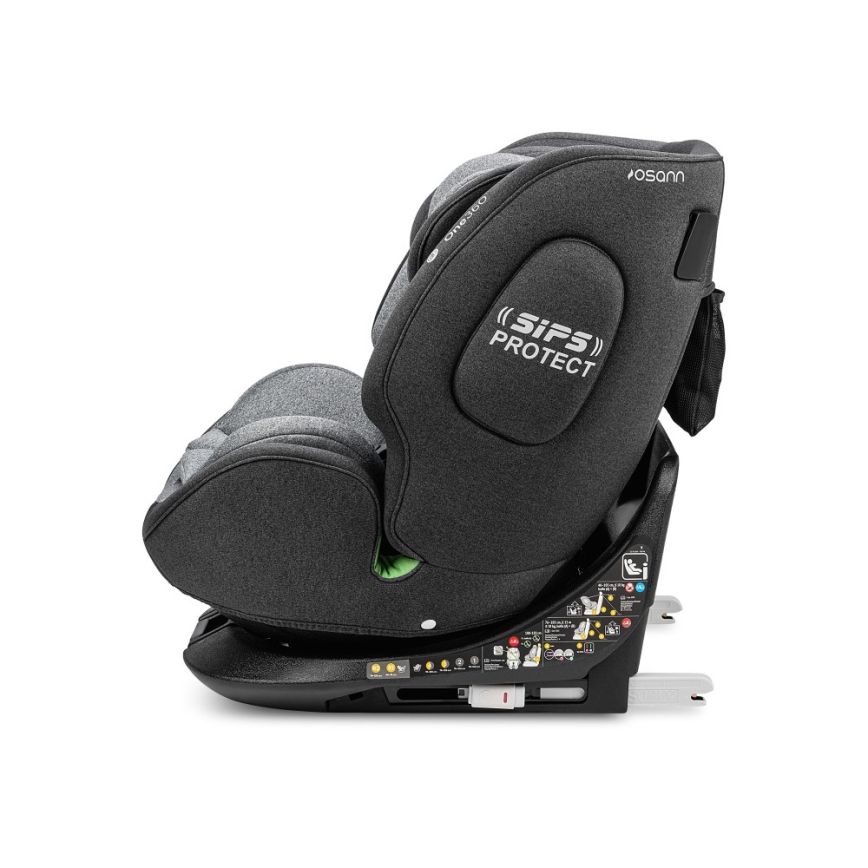OSANN - Bērnu auto sēdeklis ONE 360 i-Size 40-150 cm Universe Grey