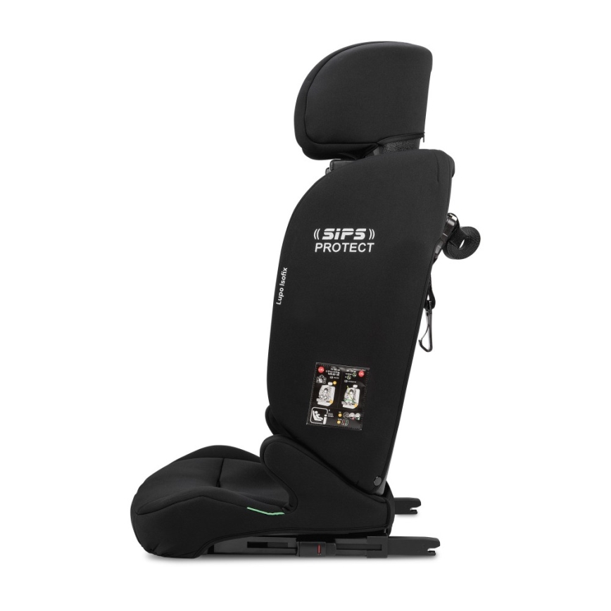 OSANN - Bērnu autosēdeklis Lupo Isofix i-Size 76-150 cm Melns