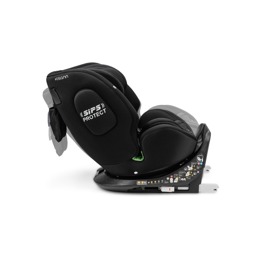 OSANN - Bērnu autosēdeklis ONE 360 i-Size 40-150 cm All Black