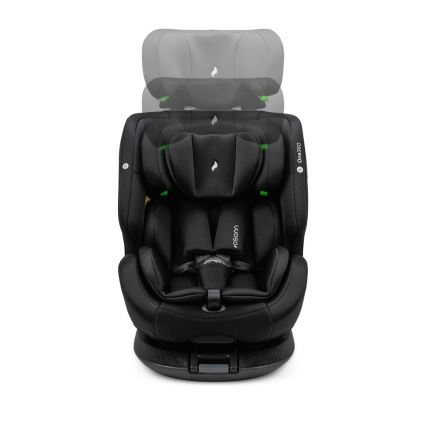 OSANN - Bērnu autosēdeklis ONE 360 i-Size 40-150 cm All Black