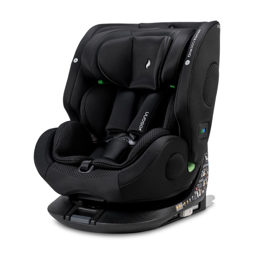 OSANN - Bērnu autosēdeklis ONE 360 Klimax i-Size 40-150 cm All Black