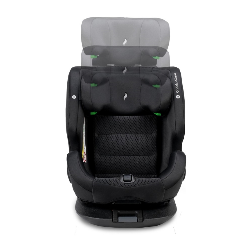 OSANN - Bērnu autosēdeklis ONE 360 Klimax i-Size 40-150 cm All Black