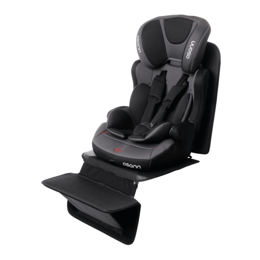 OSANN - FeetUp aizsargpārsegs zem bērnu autosēdekļa, melns