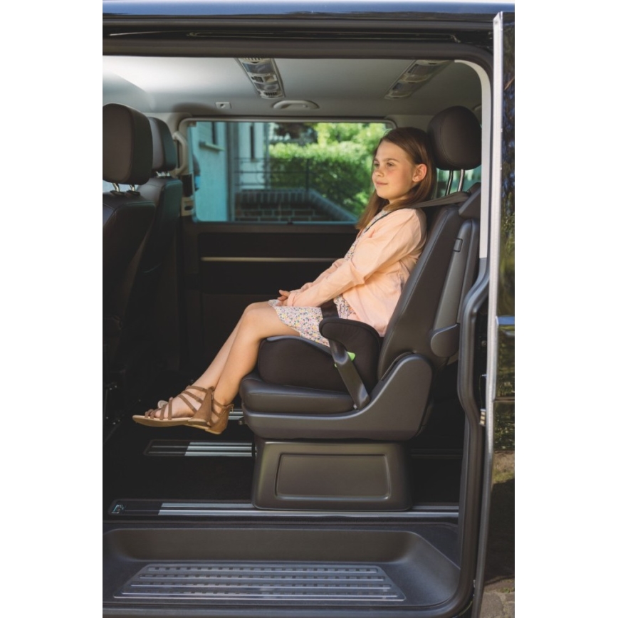 OSANN - Paaugstināmais sēdeklis automašīnai Junior i-Size 126-150 cm melns