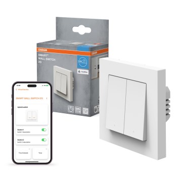 Osram - 2-pogu SMART+ MATTER slēdzis 230V Wi-Fi