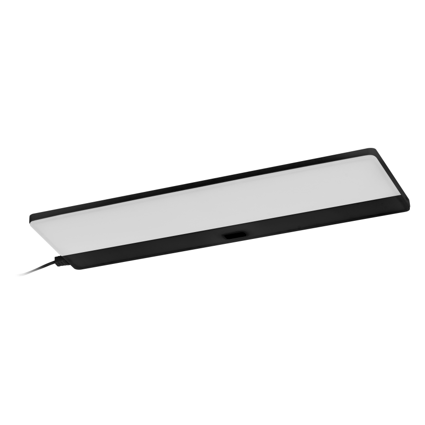 Osram - regulējams LED zem skapja gaismeklis ar kustības sensoru UNDERCABINET LED/5W/230V 3000/4000/6500K 10x30 cm melns