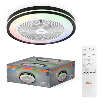 Osram - Aptumšojams LED griestu gaismeklis ar ventilatoru MURLAN LED/26W/230V 3000-6500K + tālvadība