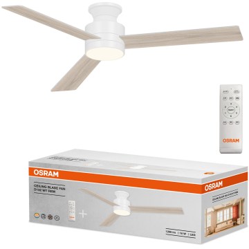 Osram - aptumšojams LED griestu ventilators BLADE LED/18W/230V 3000/4000/6000K + tālvadība