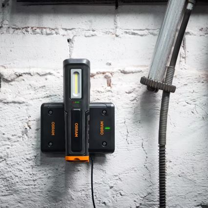 Osram - LED uzlādējamais inspekcijas lukturis ar regulējamu spilgtumu LEDINSPECT WIRE-FREE PRO 600 LED/5W/3,7V IP54 2600 mAh